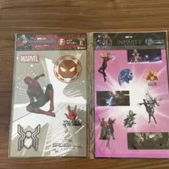 マーベル　MARVEL 一番くじ　クリアステッカー　スパイダーマン