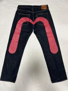 EVISU No.2 2000 W28×35 ピンク大黒　ビックカモメ EVISU 大黒 ビッグカモメピンク