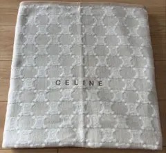 CÉLINE ＊綿毛布・マカダム・ロゴ入り ・ブランケット・140×200 - メルカリ