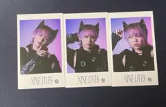 シューヤNINE LIVES ミニフォト3枚セット