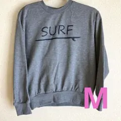 トレーナー　Mサイズ グレー　秋冬春