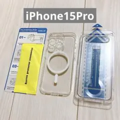 スマホケースiPhone15Pro用 クリア ケース