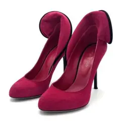 【未使用保管品】セルジオロッシ　レースカット　サイズ表記「34 1/2」22.5 未使用保管品】セルジオロッシ レースカット サイズ表記「34 1/2」22.5