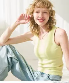 【coca】新品 カップ付アメスリタンクトップのサムネイル
