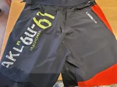 Reebok BODYCOMBAT Lサイズ 黒赤ショートパンツ