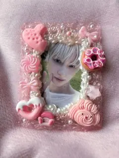 【065】ホイップデコ トレカケース 硬質カードケース B8 ピンク 韓国