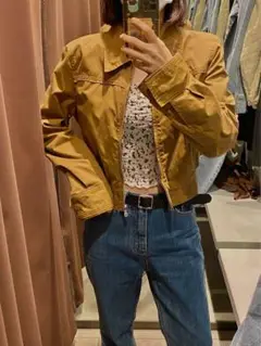 zara ジャケット　キャメル　m