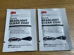 3M ヘッドライト用クリアコーティング剤【シート2枚セット】のサムネイル