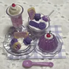 ♡ミニチュアカラフルスイーツセットNo.128
