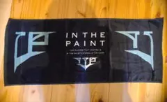 IN THE PAINTタオル(ブラック)34×84cm