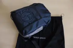 新品 国内正規品 GIORGIO ARMANI エンボスGAロゴ バックパックのサムネイル