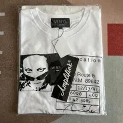 甲本ヒロト ブルーハーツ Amplifier Tシャツ Lサイズ 白 新品タグ付