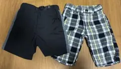 男の子 半ズボン 2枚セット 110cm 120cm BREEZE・ノーブランド