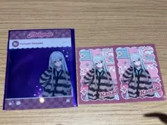 プロセカ　宵崎奏　メロパレ SNS風クリアカード トレカ　2点