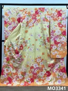 振袖 金駒 金彩 紋意匠 身丈168cm 撥水加工済 MO3333 - メルカリ