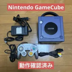 Nintendo ゲームキューブ　バイオレット　コントローラー付き　動作確認済み