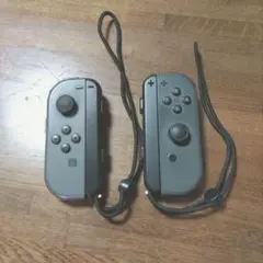 Nintendo Switch Joy-Con グレー ジャンク品2個セット