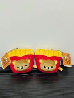 リラックマ　ボールチェーン付き　ポテトになりきりぬいぐるみ