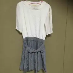 腰巻き風ワンピース