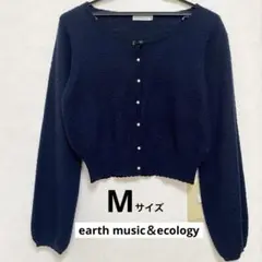 earth music＆ecology ニットカーディガン【M】