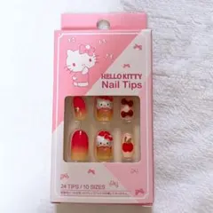 ハローキティ ネイルチップ 24枚入り