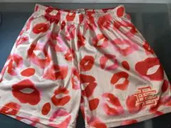 EE•EricEmanuel•キスマークデザイン バスケットボールパンツ