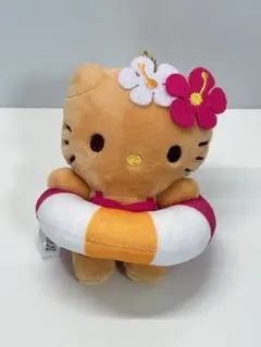 日焼けキティ マスコット 一番くじ 浮き輪 キティ キティちゃん くじ