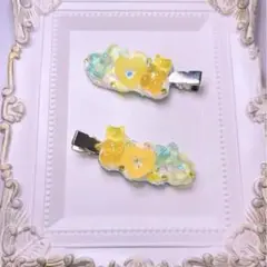 デコホイップ 前髪クリップ 2個セット★