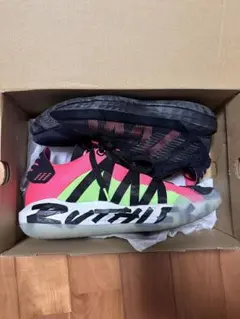 adidas DAME6ピンク/ブラック/グリーン