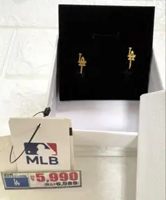 MLB イヤリング　LA ロサンゼルス　ドジャース　メジャーリーグ　大谷翔平のサムネイル