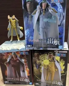 ワンピース THE出航 LOGIA 三大将 フィギュア 3体セット