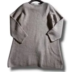 【美品】スローブイエナ　ファインウールニット　ワンピース