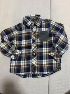 WESTERN AUTHENTIC チェック柄長袖シャツ 100