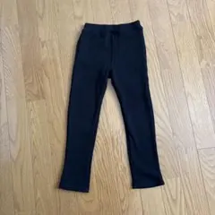 devirock 黒 ロングパンツ 110cm 裏起毛