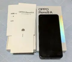 OPPO Reno9 A 本体 付属品あり