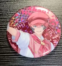 にじさんじ Oriens×マリオンクレープ グリッター缶バッジ 赤城ウェン