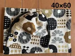 ドーナツ柄★給食セット★巾着＆ランチョンマット40×60★新学期