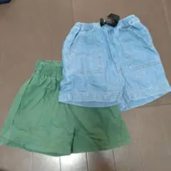 リトシー　デニムショートパンツ　SHEINショートパンツ 2点セット