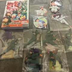 【未使用】 忍たま乱太郎 最強の軍師 円盤＋特典アクスタ 缶バッジ　ほわぬい