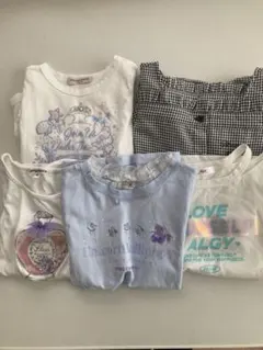 まとめ売り　メゾピアノ ジュニア　他　半袖Tシャツ 5点セット 140cm