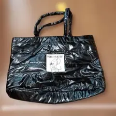 トムとジェリー　ジェリー　トートバッグ　ブラック　プライズ景品