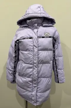 ピンクラテ　フード付き防寒ブルゾン