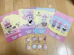 エスターバニー　くら寿司　クリアファイル4種コンプ　ビッくらポン7種　セット