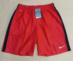 【未使用】Nike DRI-FITパンツLサイズレッド/ブラック