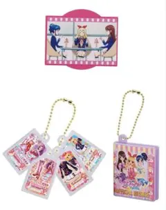 アイカツ！　ガチャガチャ　シュガームーンコーデ&スターライト学園制服コーデ