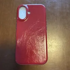 ⭐︎新品未使用⭐︎赤　iPhone16ケース