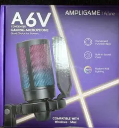 FIFINE USB コンデンサーマイク ブラックのサムネイル