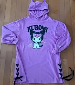 ベビードール サンリオ クロミ スウェット長袖ワンピース レディース