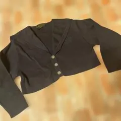 COMME CA DU MODE ボレロカーディガン 110A ブラック