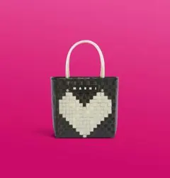 MARNI マルニ　LOVEバスケット　かごバッグ　ハート 2025年最新】marni カゴバッグ ハートの人気アイテム - メルカリ